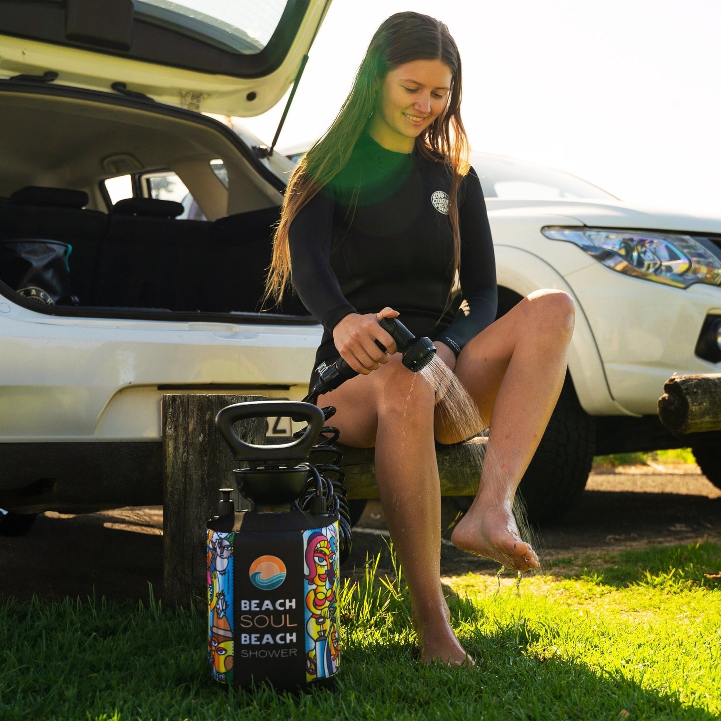 Portable Shower Livin' the Dream 5L-4