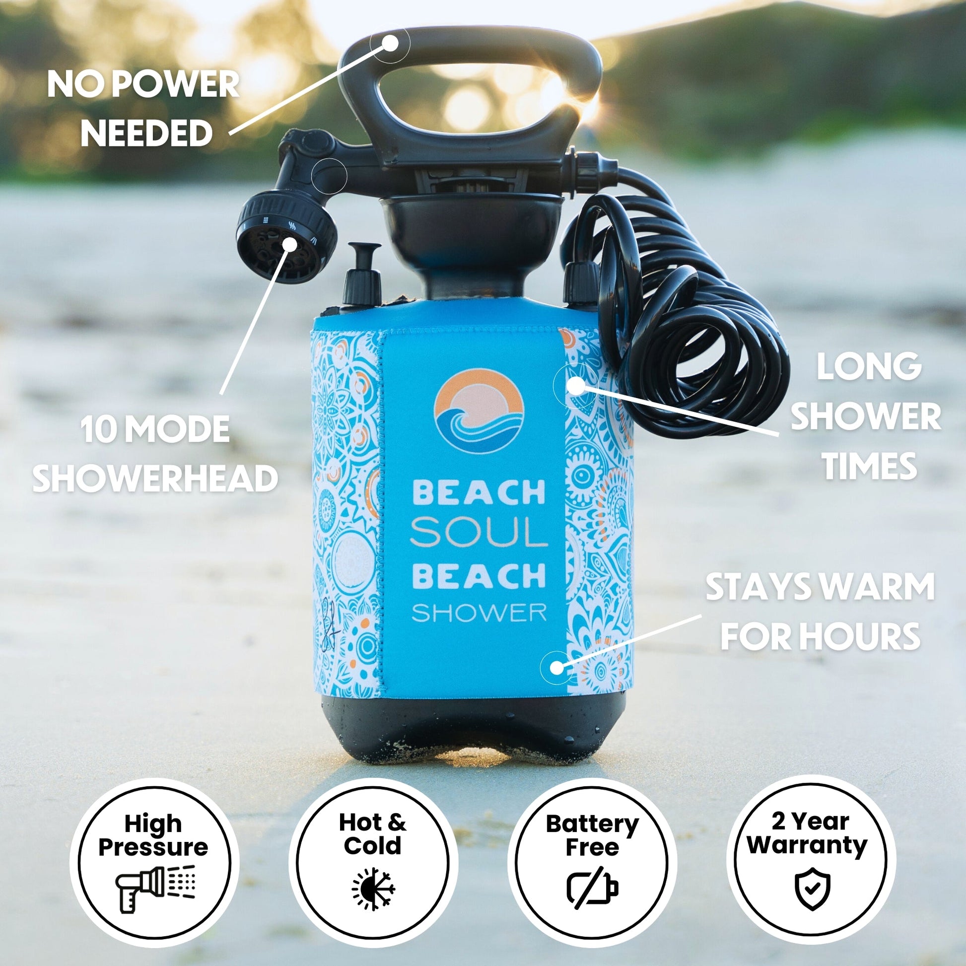 Portable Shower Bliss Out 5L-3