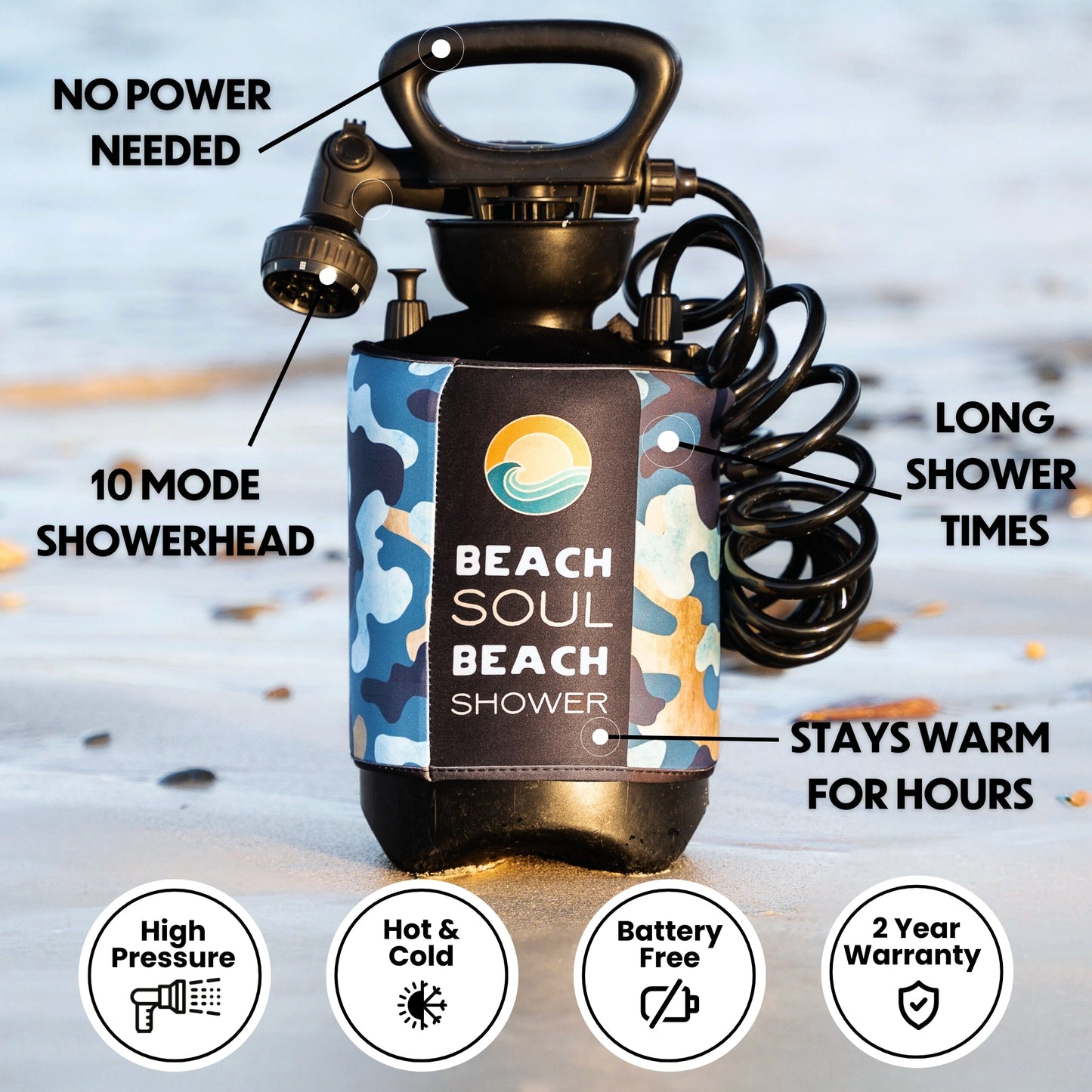 Portable Shower Chill Chameleon 5L-3
