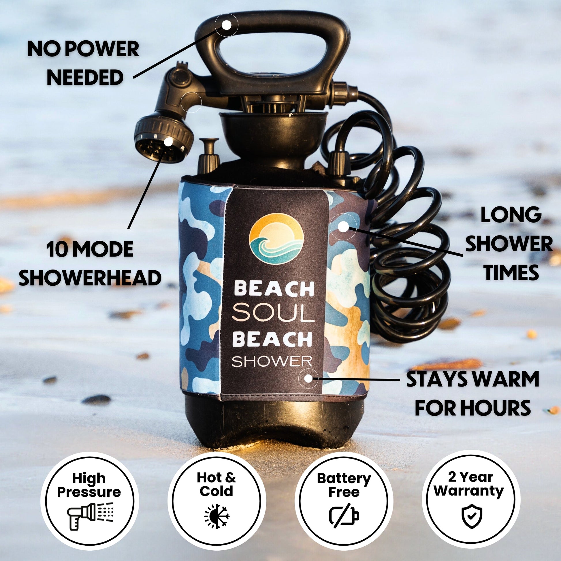 Portable Shower Chill Chameleon 5L-3