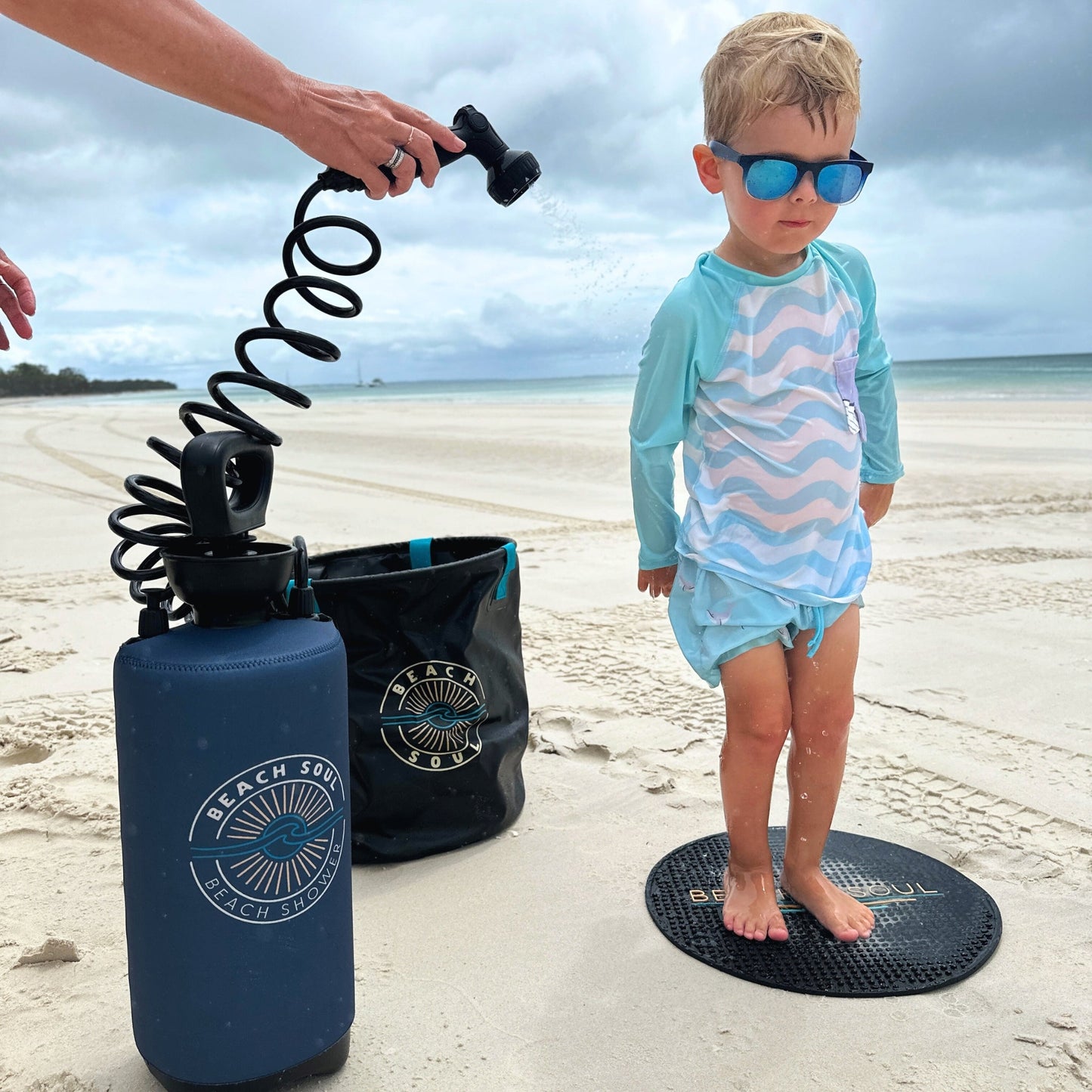 Portable Shower Ocean Rise 8L-4