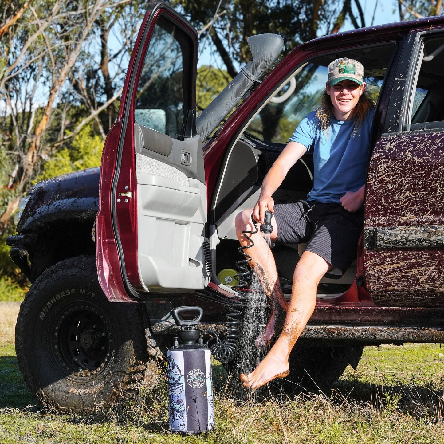 Portable Shower Skully 8L